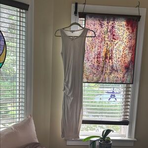 James Perse Off-White Midi Dress